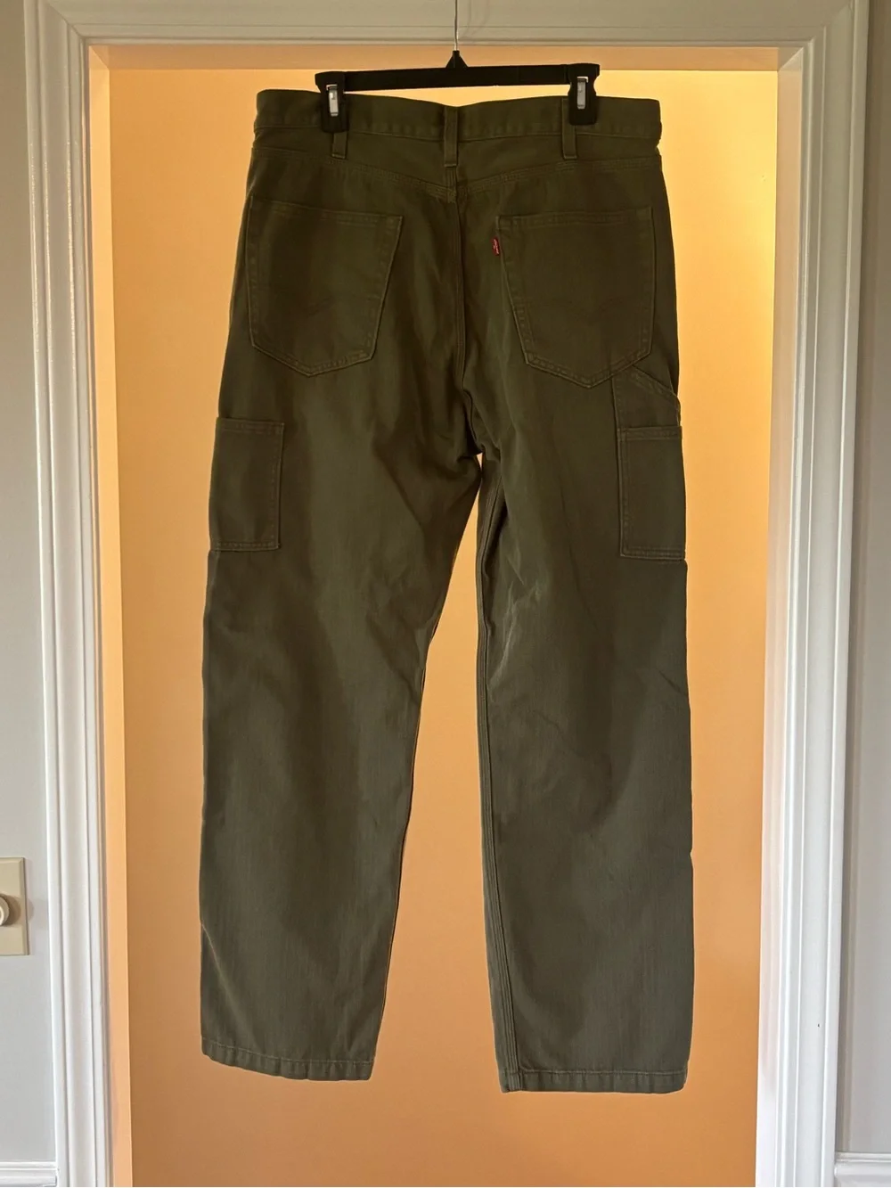 Levi's Two Horse Brand Olive Green Utility Work Pants